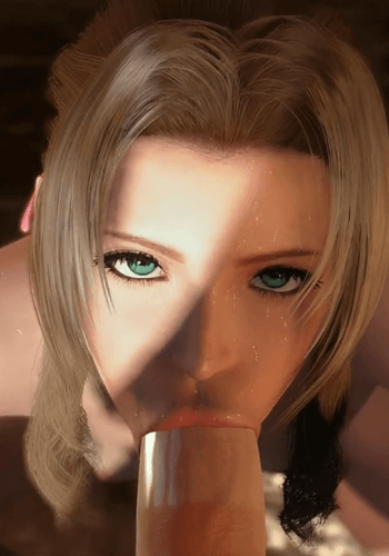 F-Tifa x Aerith